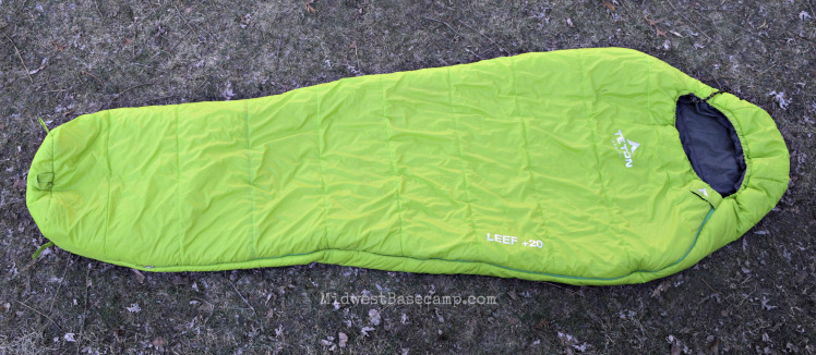 #12DaysOfGiveaways: Teton Sports LEEF +20ºF UltraLight Sleeping Bag With Body Mapping